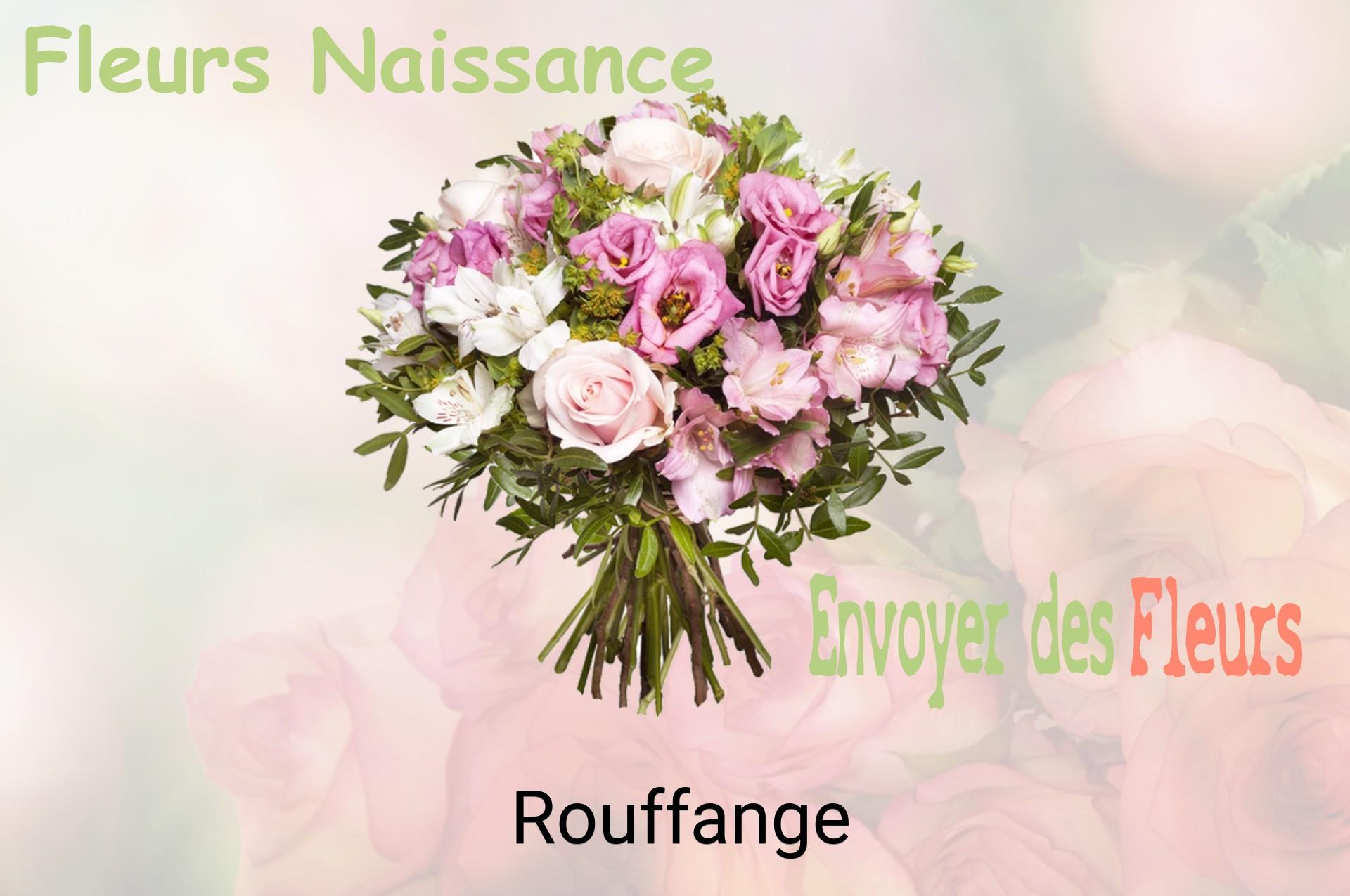 Bouquet de fleurs de naissance livré à Rouffange